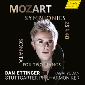 Symphonies nos. 40 & 25 cover