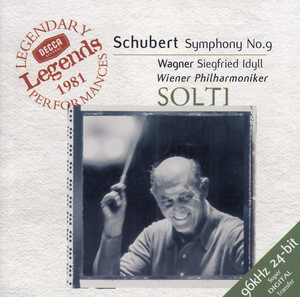 Schubert: Symphony no. 9 / Wagner: Siegfried Idyll cover