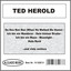 Ted Herold cover