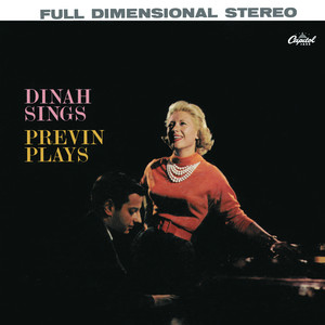 Dinah Sings, Previn Plays cover