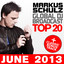 Global DJ Broadcast Top 20 - June 2013 (Including Classic Bonus Track) cover