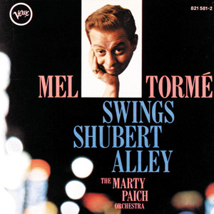 Mel Tormé Swings Shubert Alley cover