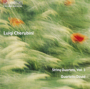 Cherubini: String Quartets Nos. 5 in F Major and 6 in A Minor Albumcover