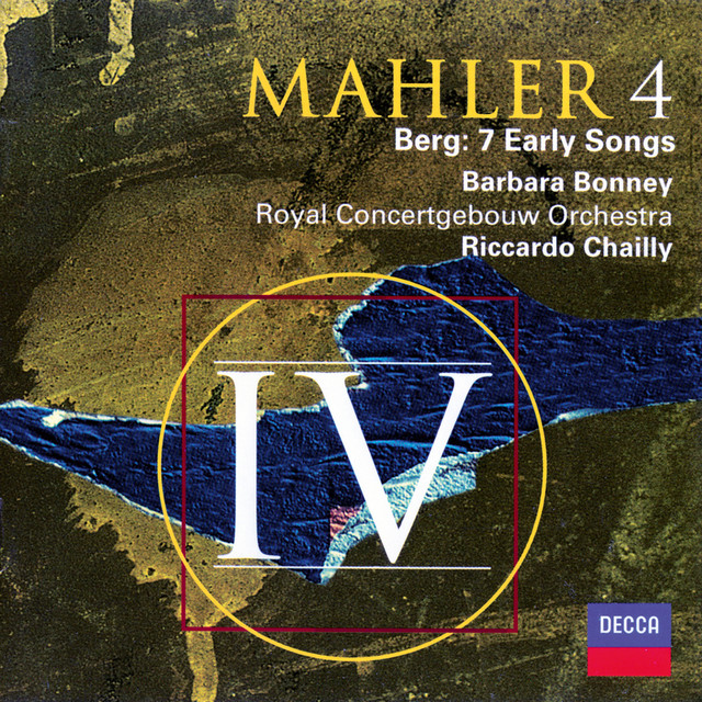 Mahler: Symphony No. 4 / Berg: Seven Early Songs Albumcover