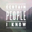 Certain People I Know Albumcover