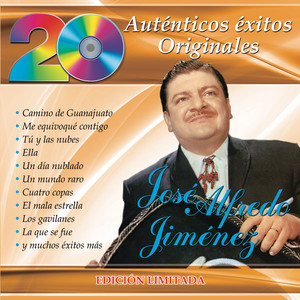 20 Auténticos Éxitos Originales - José Alfredo Jiménez, Vol. 1 album