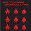 Inflammable Material cover
