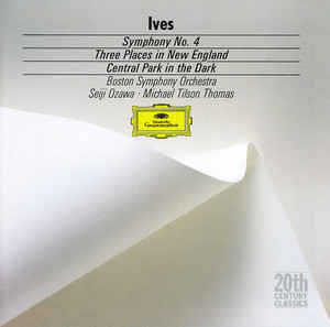 Symphony No.4 / Three Places in New England / Central Park in the Dark cover