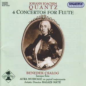 4 Flute Concertos cover