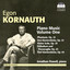 Egon Kornauth: Piano Music Vol. 1 Albumcover