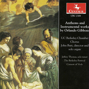 Gibbons, O.: Anthems / Instrumental Music album