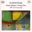 Schnittke: Piano Quintet / String Trio / Stille Musik Albumcover