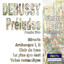 Debussy: Préludes, Book 1, L. 117 cover