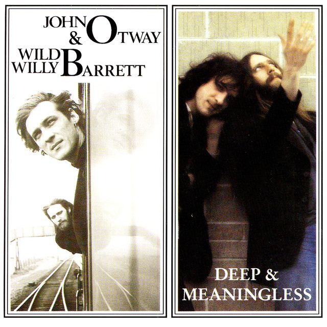 John Otway Wild Willy Barrett + Deep & Meaningless cover