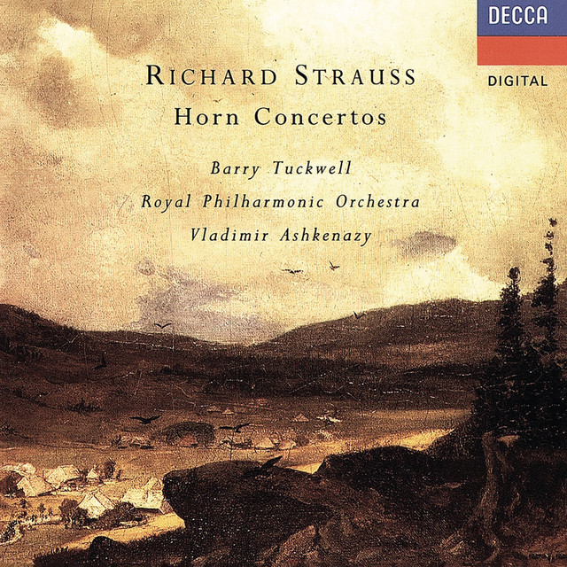 Richard Strauss: Horn Concertos Nos. 1 & 2 etc Albumcover