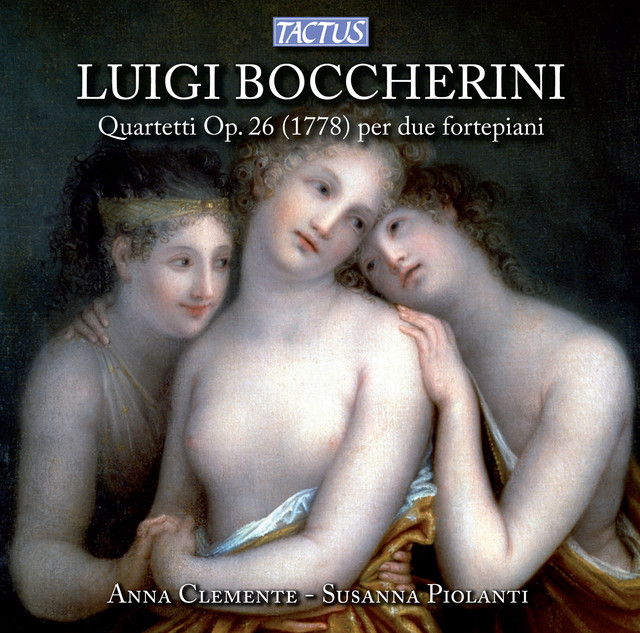 Boccherini: Quartetti per due fortepiani Albumcover