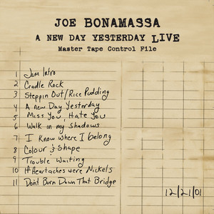 A New Day Yesterday Live album