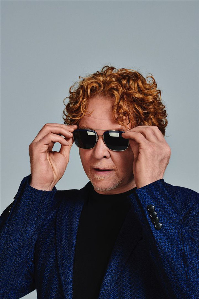 Celebrity Cutouts Sagoma In Cartone Di Mick Hucknall (Abito Blu) - Formato Mini (60 Cm) - Ritaglio Realistico Per Feste, Scherzi E Collezionisti