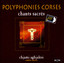 Cantu sacru (Chants sacrés) - Polyphonies corses Albumcover