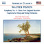 Piston: Symphony No. 4 / Three New England Sketches Albumcover