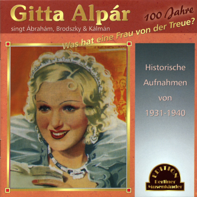 Gitta Alpár Photo