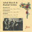 Adolf Busch and Rudolf Serkin perform Beethoven, Schumann & Brahms Albumcover