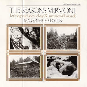 The Seasons: Vermont - for Magnetic Tape Collage & Instrumental Ensemble Albumcover