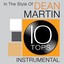 Ten Tops: Dean Martin (Instrumental) Albumcover