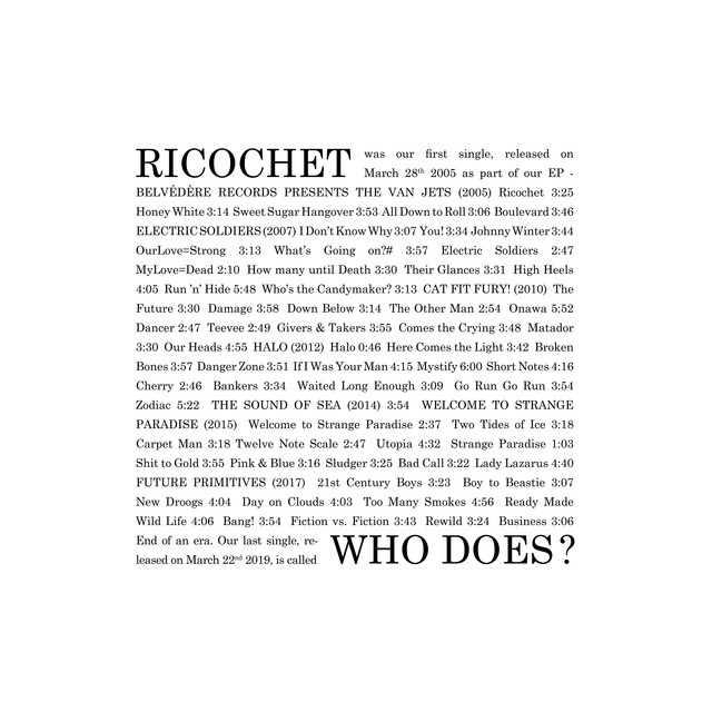 Who Does? cover