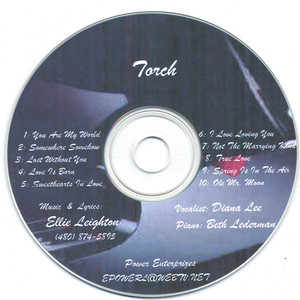 Vocals, Diana Lee, piano, Beth Lederman, Author, Ellie Leighton