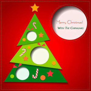 Merry Christmas with the Chipmunks cover