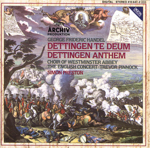 Dettingen Te Deum / Dettingen Anthem album