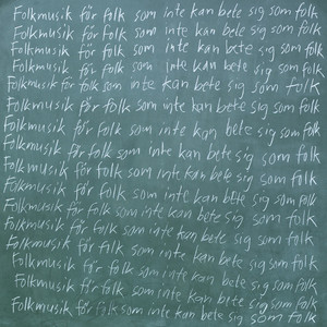 Folkmusik för folk som inte kan bete sig som folk cover