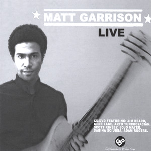 Matthew Garrison Live CD+DVD Albumcover