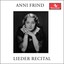 Anni Frind: Lieder Recital Albumcover