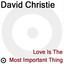 Love Is The Most Important Thing cover