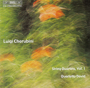 Cherubini: String Quartets Nos. 1 in E-Flat Major and 2 in C Major Albumcover