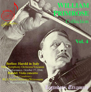 William Primrose Collection, Vol. 4 album