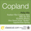 Aaron Copland, Fanfare For The Common Man Albumcover