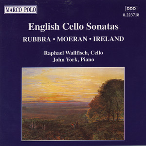 English Cello Sonatas cover