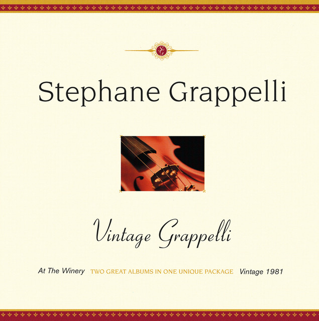 Vintage Grappelli cover