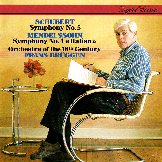 Mendelssohn: Symphony No. 4 - Schubert: Symphony No. 5 Albumcover