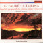 Gabriel Fauré - Joaquin Turina: Quartetti Per Pianoforte, Violino, Viola E Violoncello Albumcover