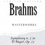 Johannes Brahms: Symphony N. 2 In D Major Op. 73 Albumcover