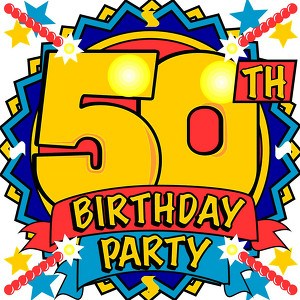 50th Birthday Party Music Albumcover