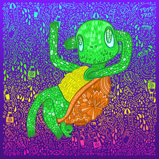 Trippy Turtle Photo