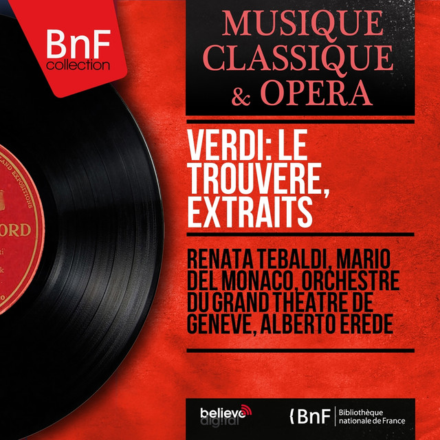 Verdi: Le trouvère, extraits (Mono Version) Albumcover