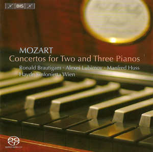 Concertos for 2 & 3 Pianos cover