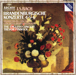 Brandenburg Concertos Nos. 4, 5 & 6 cover