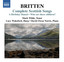 Britten: Complete Scottish Songs Albumcover